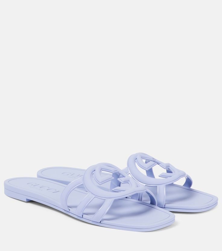 Interlocking G Cut - Out Slide Women Sandals - Sanvelier