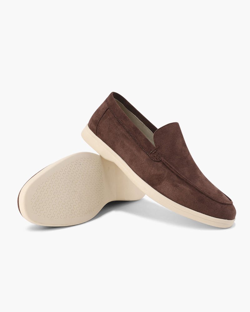Old Money Suede Loafers - Sanvelier