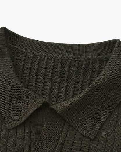 Premium Ribbed Polo - Sanvelier